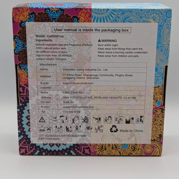 Enjoy Your Life Candle Set - 4 Scents, New in Box - Picture 2 of 13